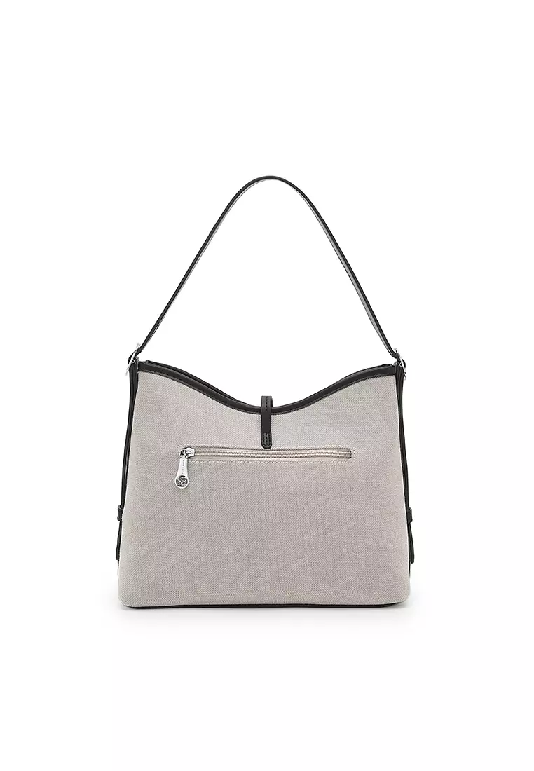 Women's Top Handle Bag / Sling Bag / Crossbody Bag (Tas Selempang / Tas Tangan) - Hitam