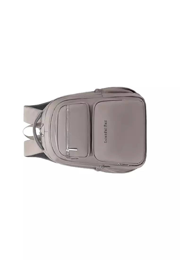 Tas Ransel Wanita Backpack 2375 Wanita Remaja Tas Bahan Anti Air BAEOS Original - Brown