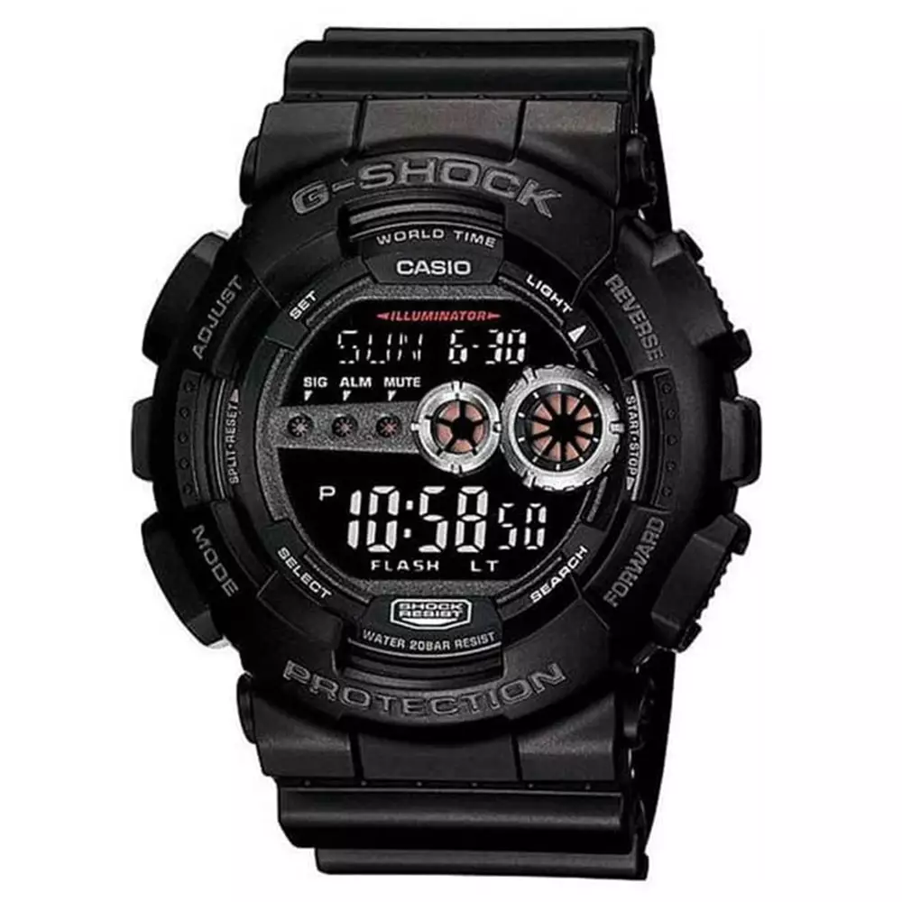 Casio G-Shock Water resistant Original Jam Tangan Pria GD-100-1BDR Waterproof