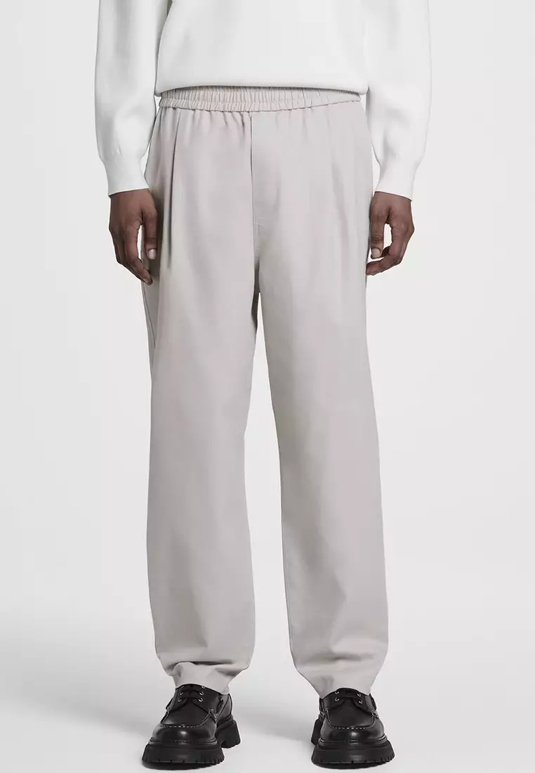 Buy COS COTTON WIDE-LEG CHINOS 2025 Online | ZALORA