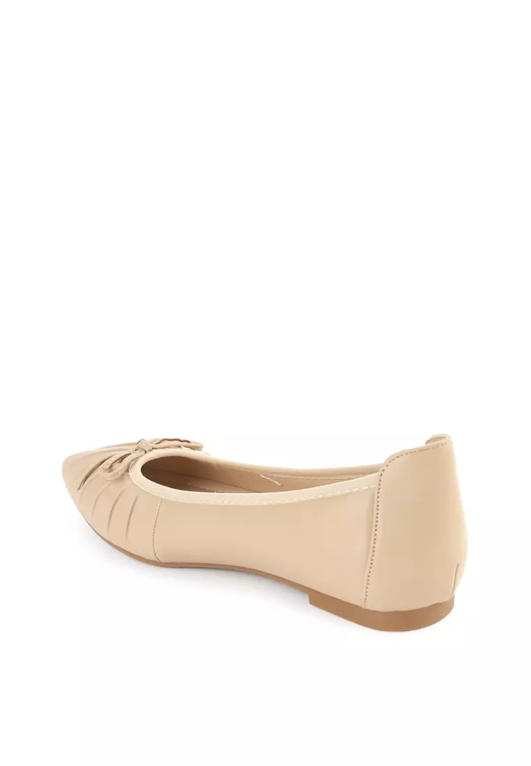 JILIAN J2585-3 FLAT SHOES CREAM