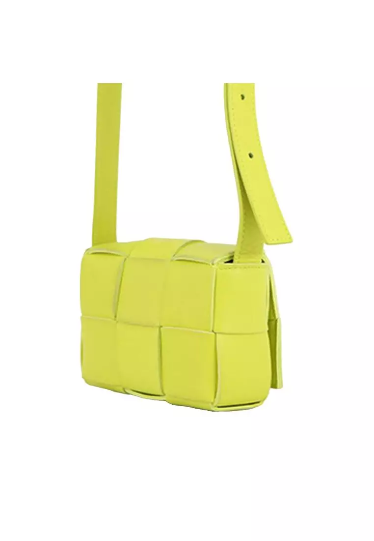 Pre-Loved Bottega Veneta Extra Mini Nappa Maxi Intrecciato Cassette Crossbody