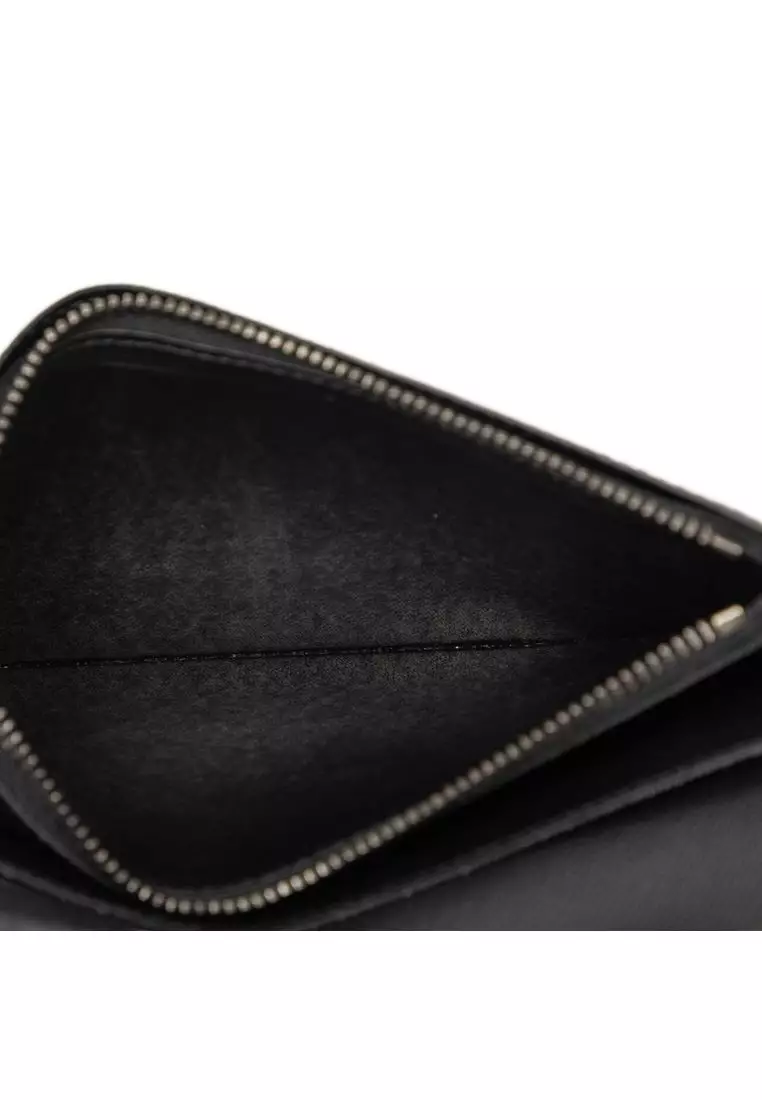 Pre-Loved Louis Vuitton Monogram Eclipse Brazza Long Wallet