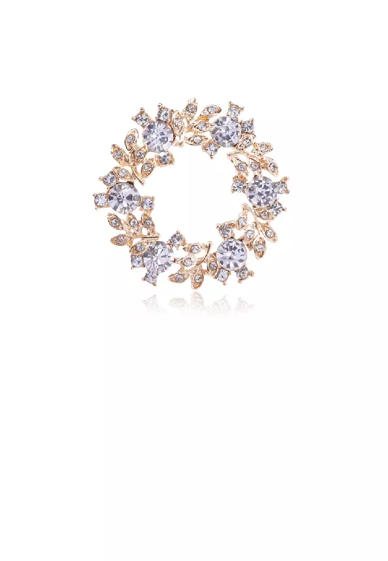 Geometric brooch top