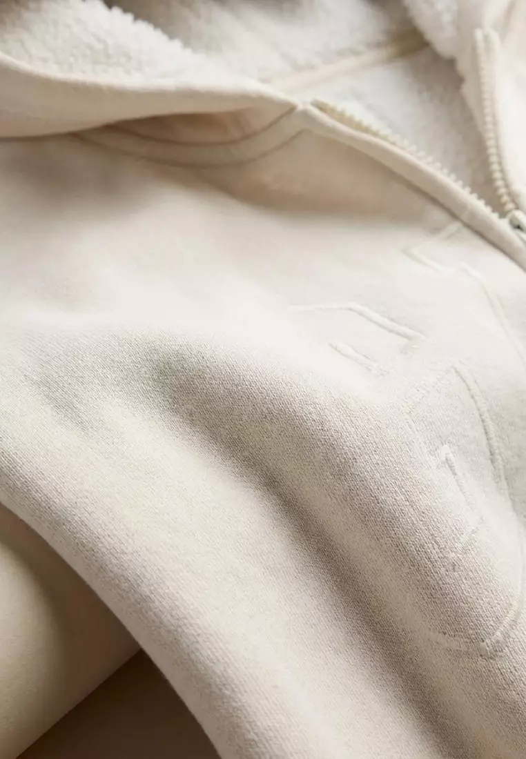 Arch Sherpa Zip Hoodie