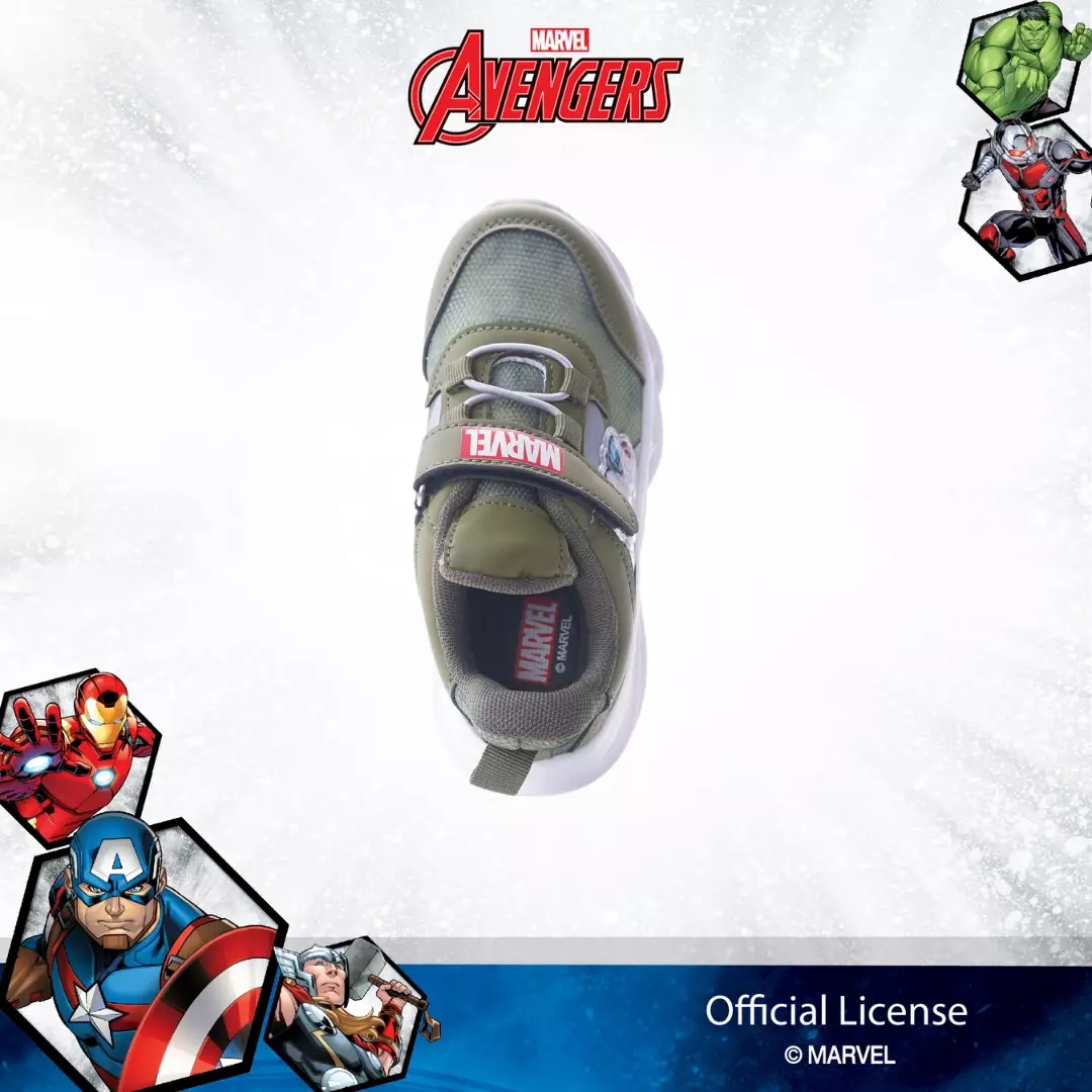 AVANGERS - SEPATU Sneakers ANAK LAKI CH740296LK - HIJAU CYPRESS