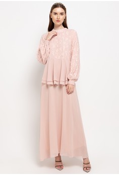 Jual Gamis Brokat Model Terbaru 2021 Zalora Indonesia
