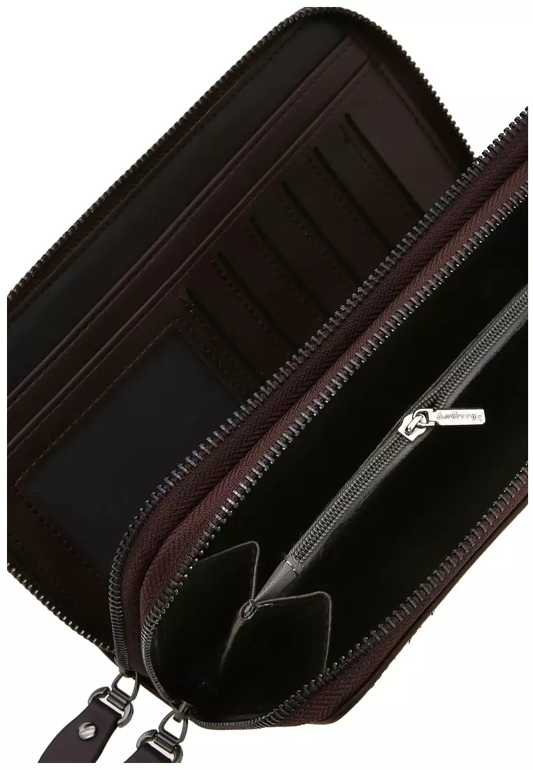 Dompet Pria Model Panjang Casual Men Wallet Many Slot Material Kulit ORIGINAL