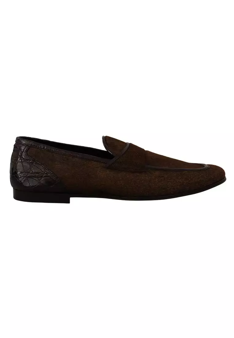 Mens dress loafers suede hot sale