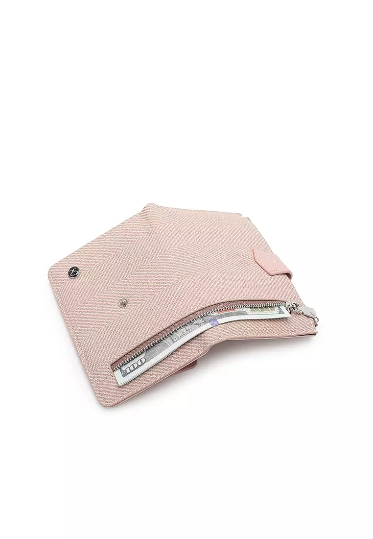 Women's Short Wallet / Purse - Pink