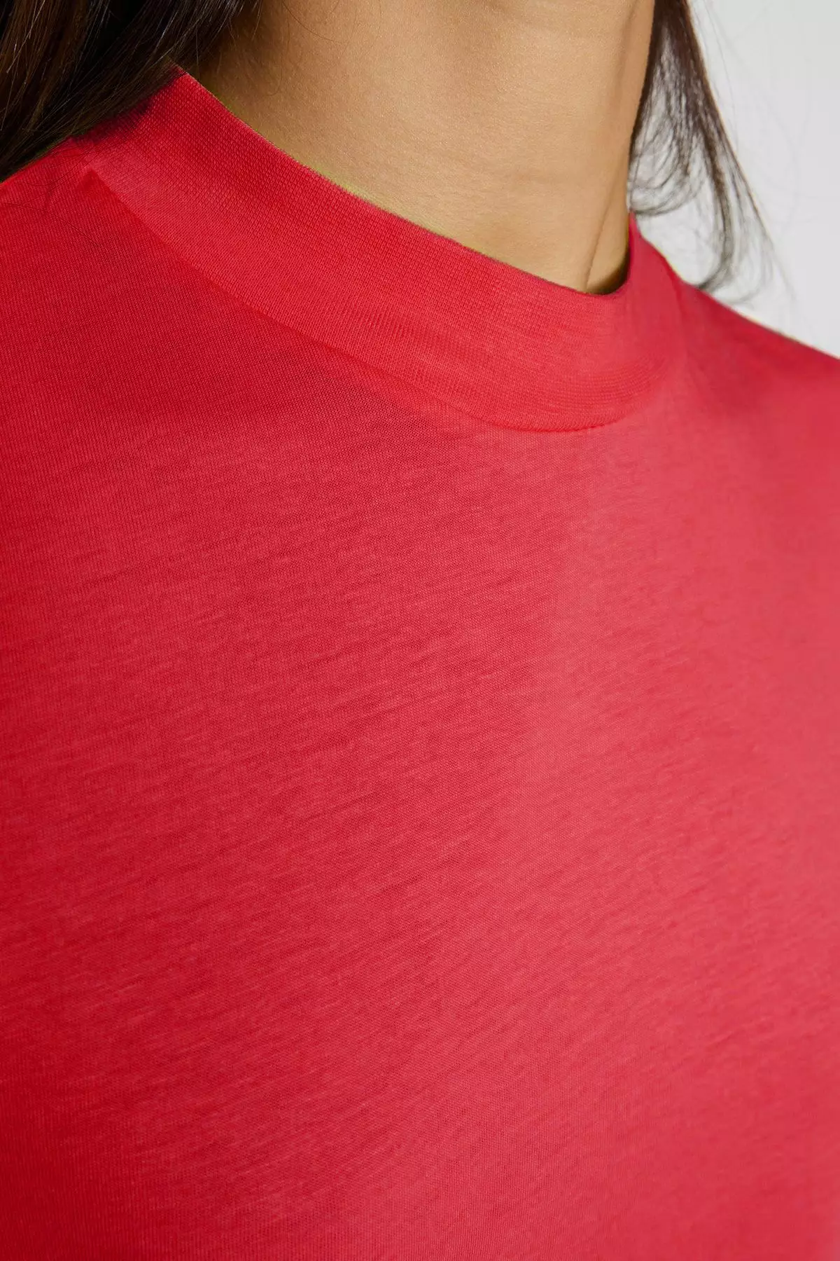 Mock Neck T-Shirt
