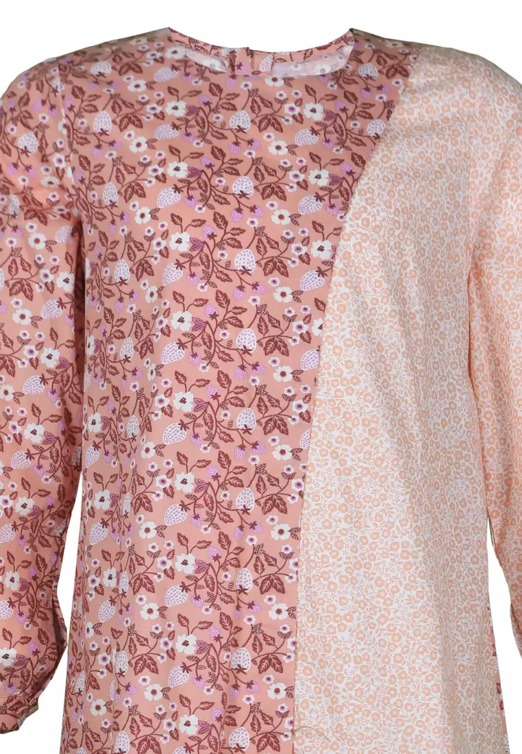 Pito Dito Girl Zensunni Gamis Anak Multicolor Motif Bunga