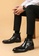 Twenty Eight Shoes black VANSA  Stylish Vintage Leather Ankle Boots VSM-B20080 A203DSHB66BD21GS_5