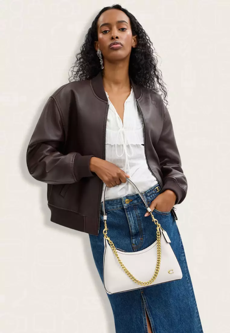 Coach Juliet Shoulder Bag 25 Chalk