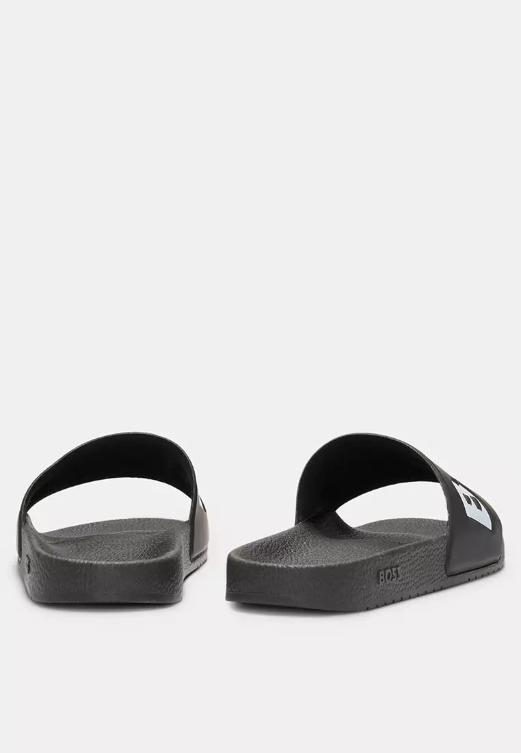 Logo Slide Sandals - BOSS Business