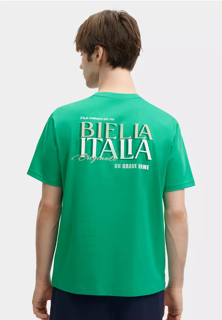 Fila green t shirt hotsell