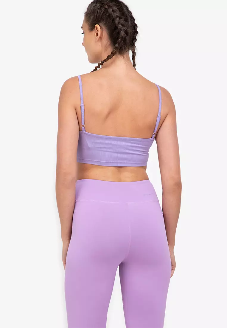 Low Price Purple Non-Moulded Cups Sports Bras. Nike PH