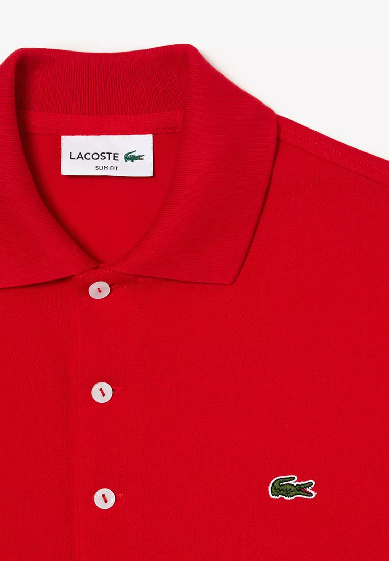 Slim Fit Stretch Piqué Polo Shirt