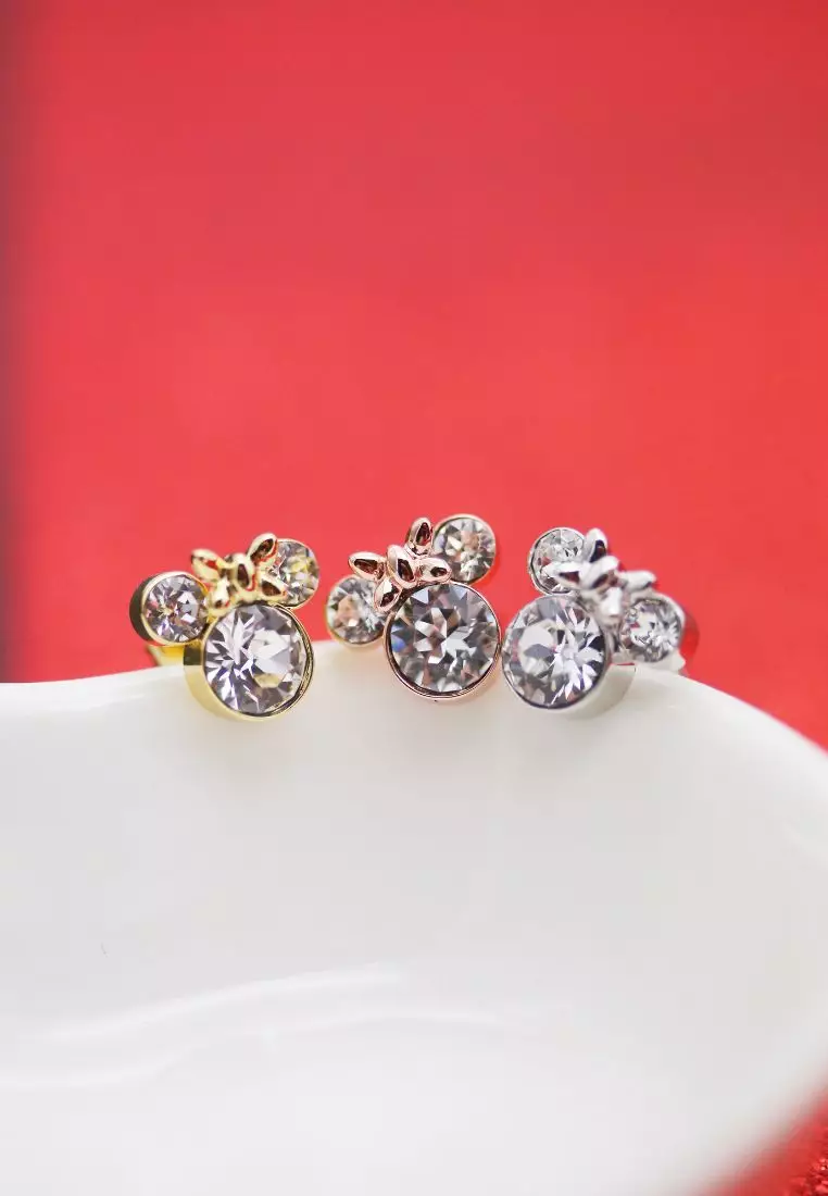 Minnie diamond earrings store