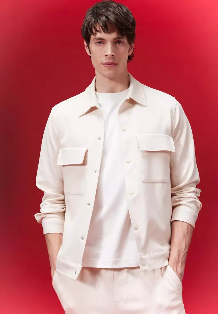 Long Sleeves Shirt Jacket