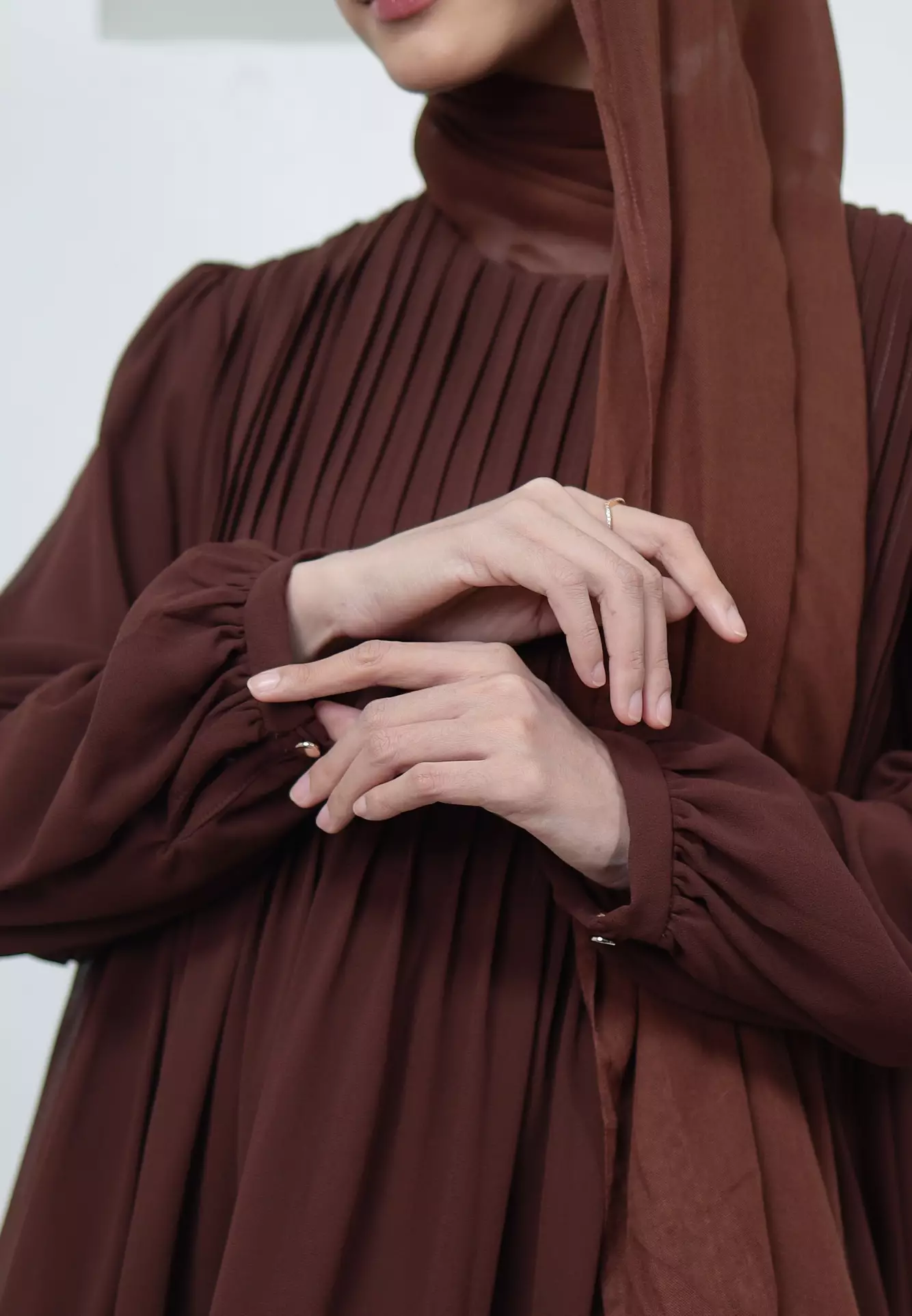 Lunara Blouse - Coffee