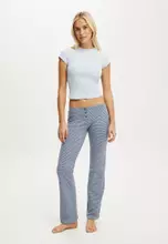 Steely Blue/ Violet Blue Stripe