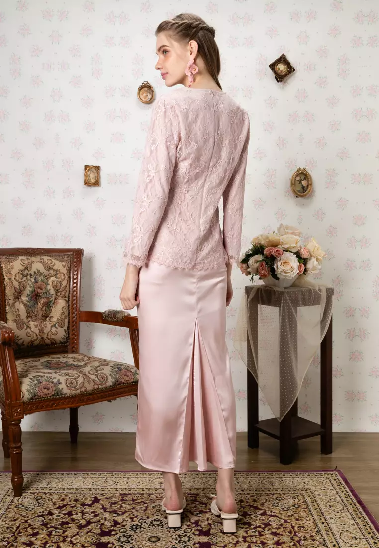 AMNA APPLIQUE LACE KURUNG
