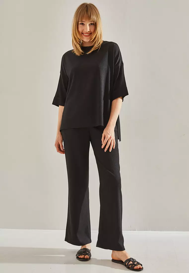 Cotton Top & Pants Set