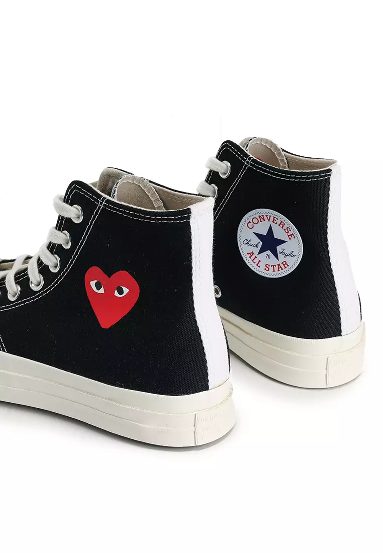 Chuck 70 Single Heart High-Top Sneakers