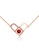 Air Jewellery gold Luxurious Love Rotation Lock Necklace In Rose Gold 72AADACB4823FEGS_1