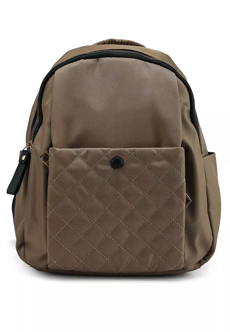 Buy NUVEAU Quilted Nylon Backpack 2026 Online | ZALORA