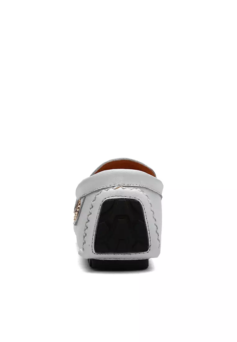 Color Matching Leather Loafers & Boat Shoes YY3237
