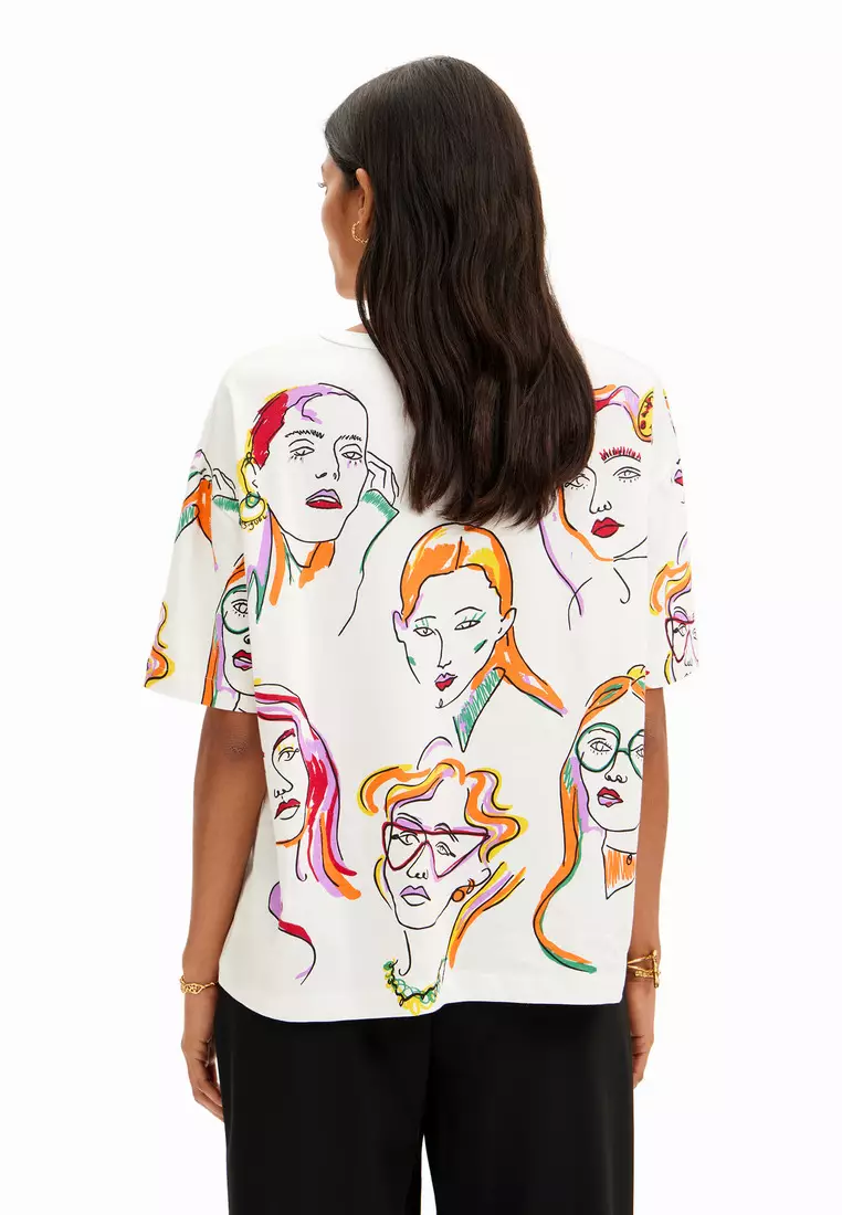 Desigual Woman Love basic T-shirt