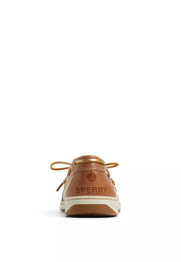 Women's Angelfish 1-Eye Boat Shoes - Tan Combo (13935817)