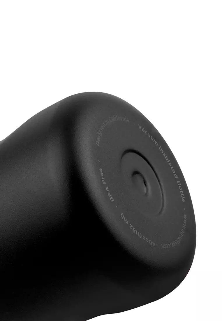 40oz Space Black New Sports Lid Bottle Wide Mouth Vacuum Insulated Stainless Steel Drinking Water Bottle