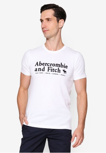 abercrombie and fitch white t shirt