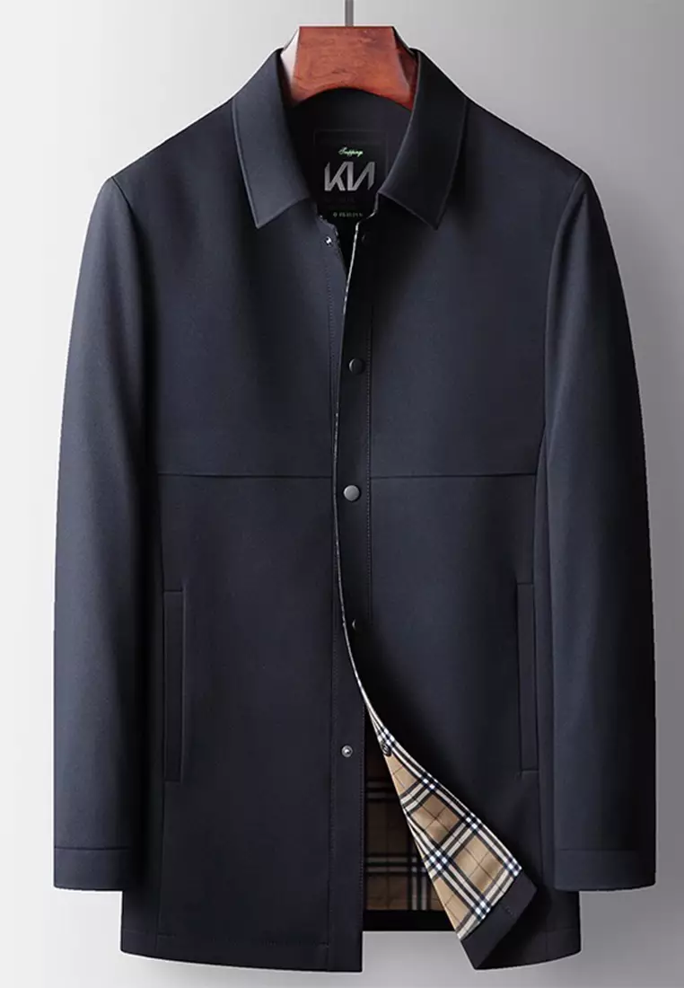 商務休閒風衣外套WK-HJ2311