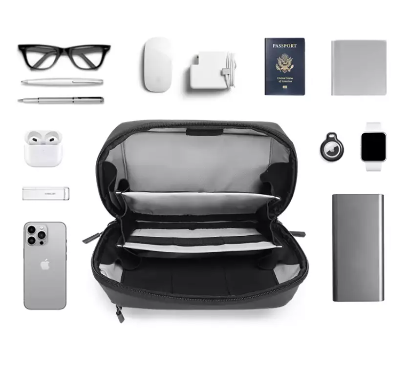 BANGE BG6800 Clutch Pria Hand Bag Tas Tangan Pria pouch storage bag- BLACK