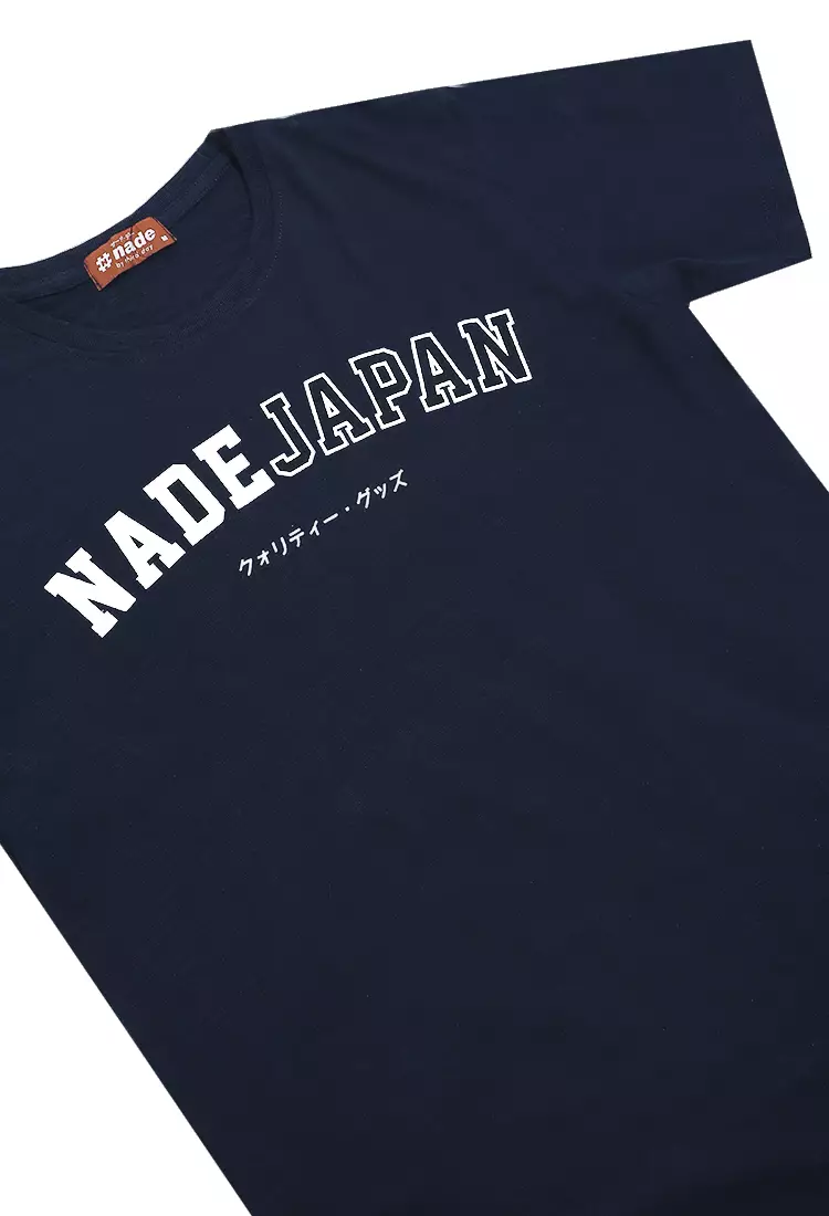 Nade Japan NT041W s/s Men Nade Jpn Navy