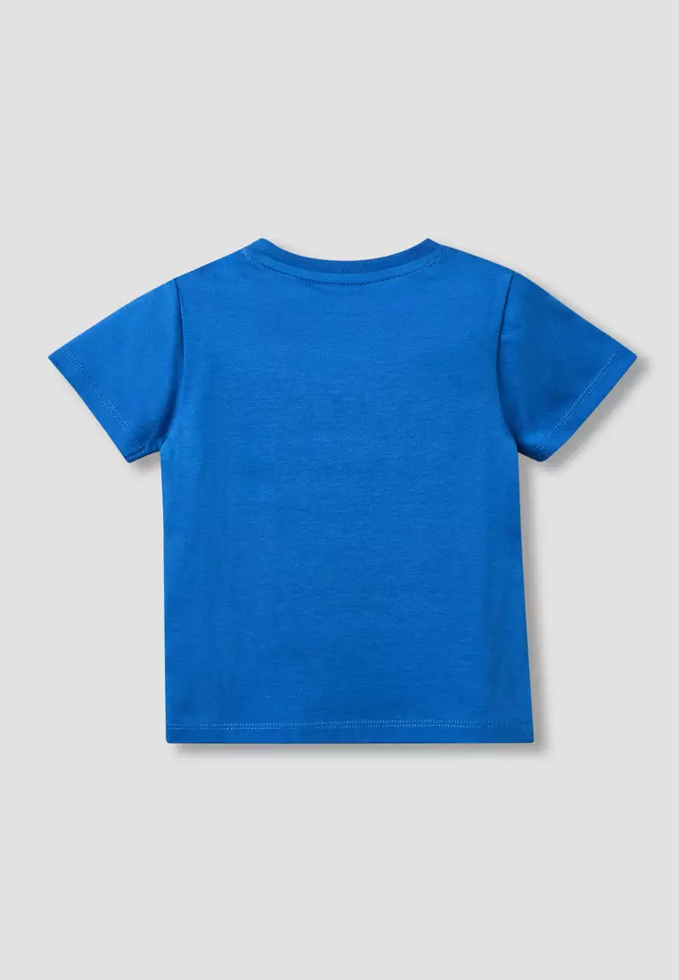 Babyshop Juniors Crew Neck Short Sleeves T-Shirt With Fish Print