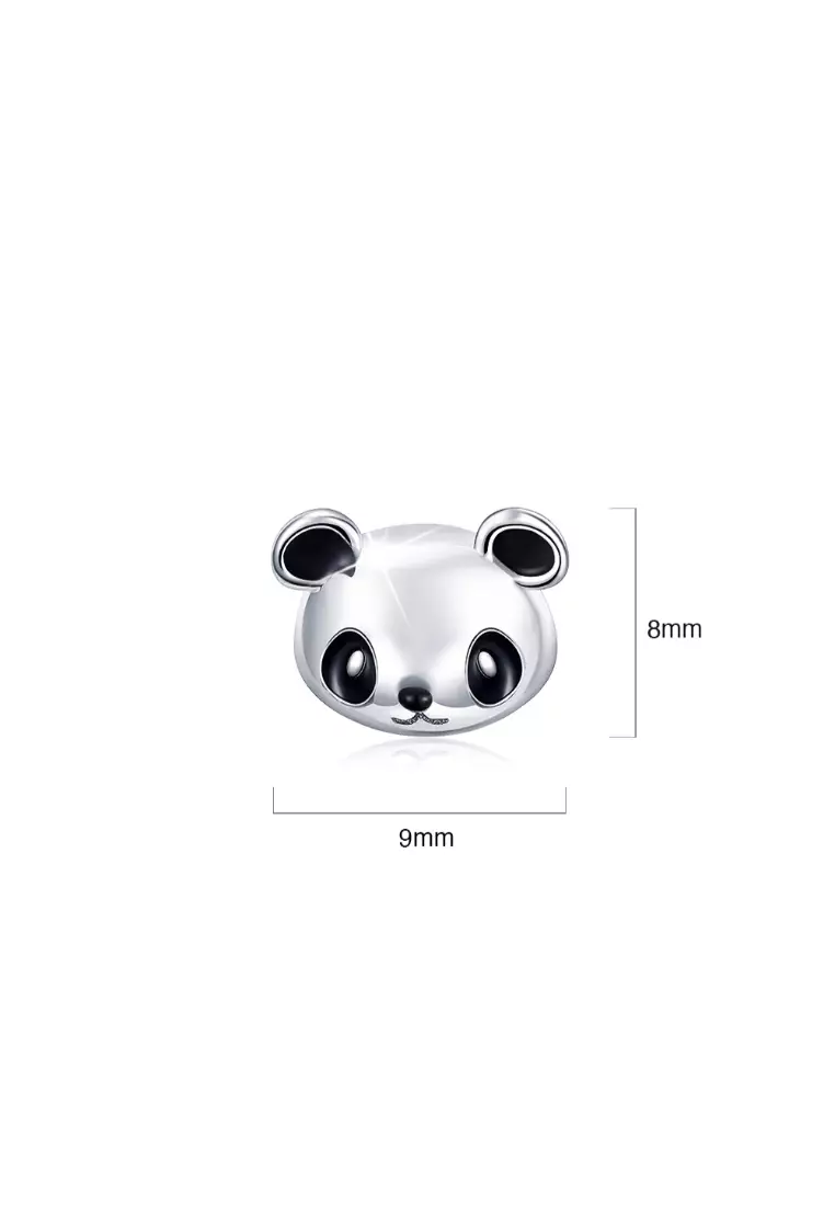 Panda Face Earrings