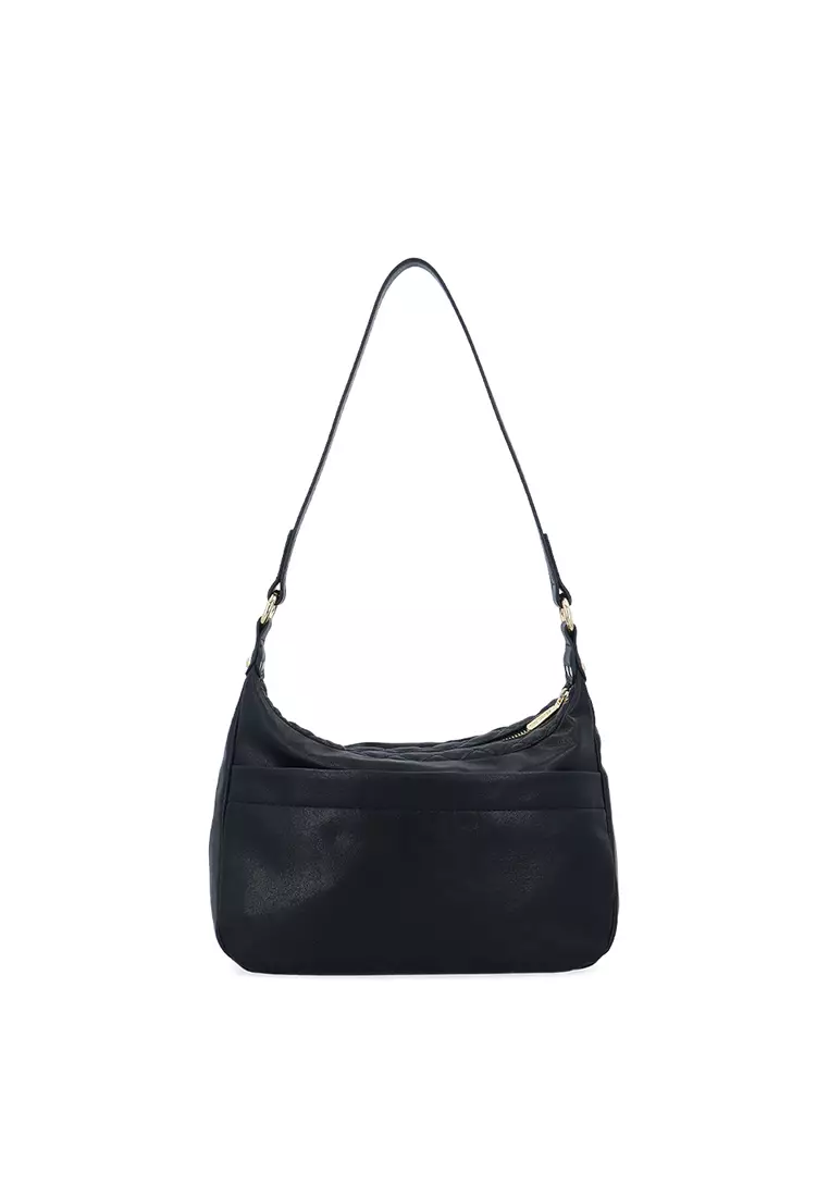 Harper Utility Shoulder Bag - Black