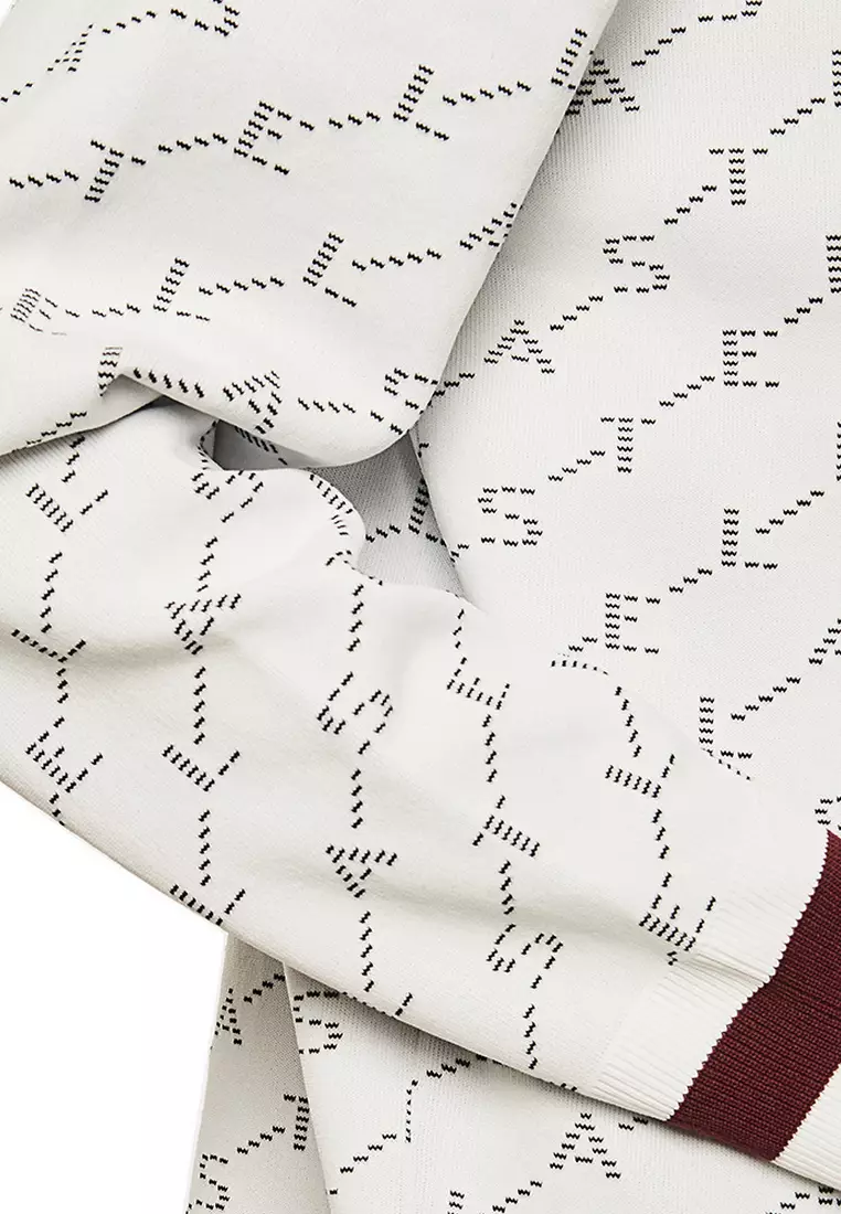 Embroidered Pattern 衛衣(白色)