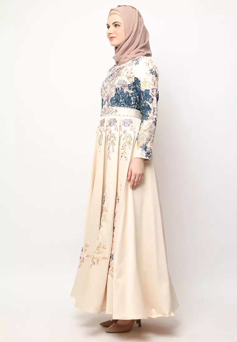 Bibiq Gamis Satin