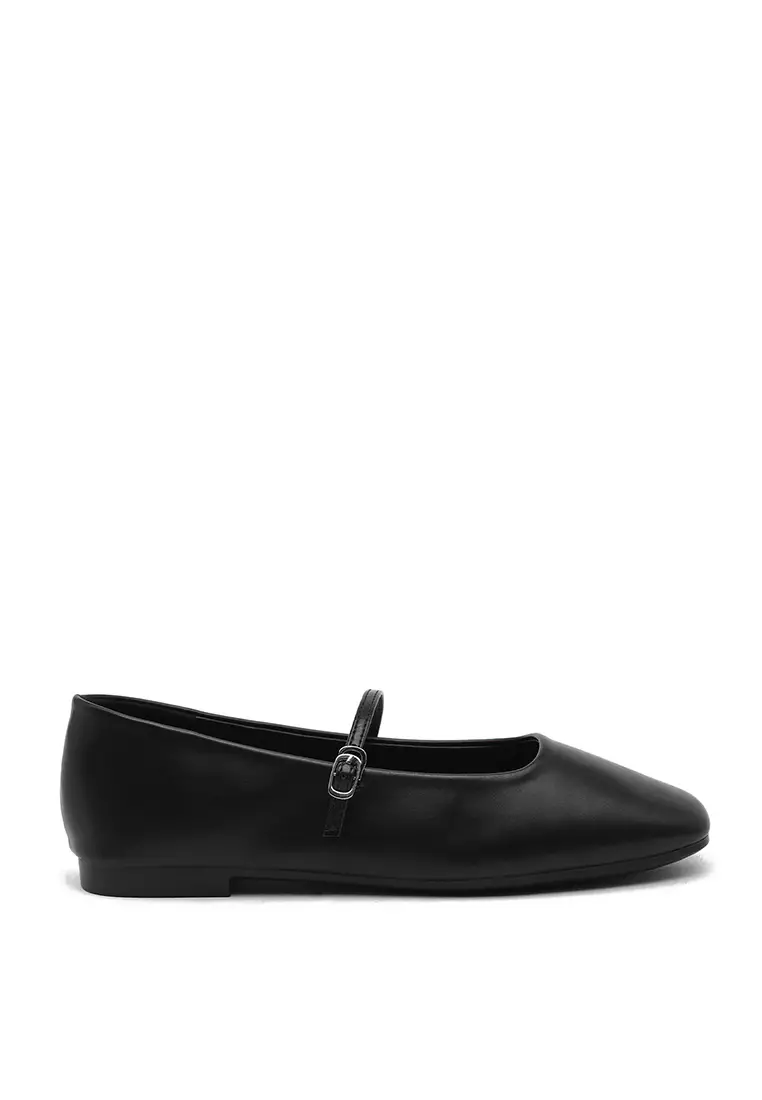Discount on Sappun  shoes - SKU: Nhibre Maryjane Flats (1cm) - Black