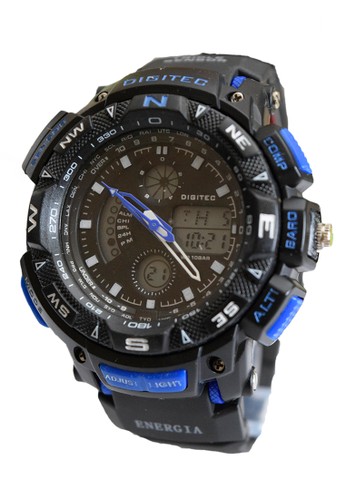 Jual Digitec Digitec - Jam Tangan Pria - Hitam Biru 