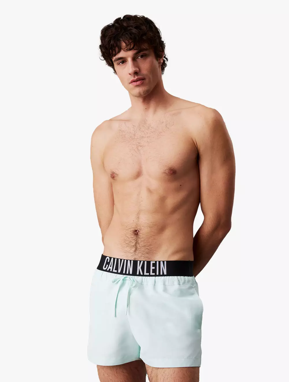 Calvin Klein - Logo Waistband Swim Shorts - Intense Power