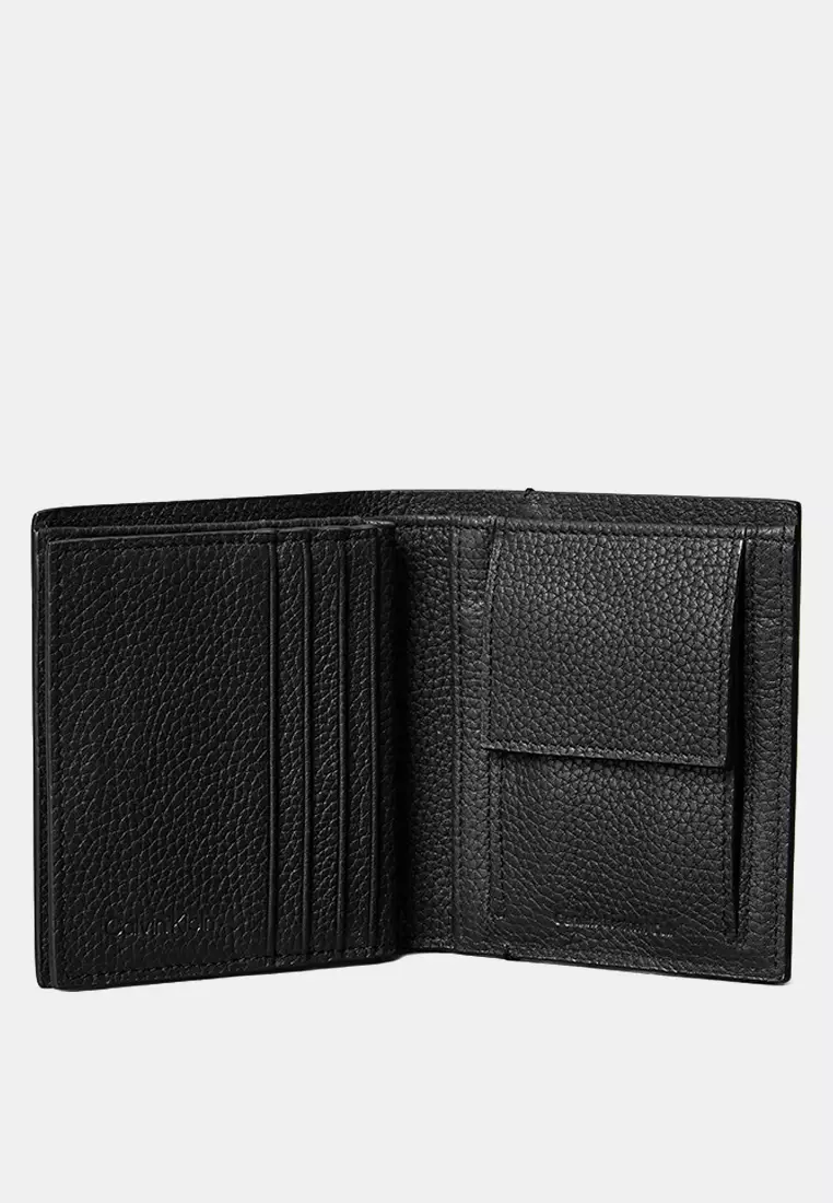 Foil Embossed Logo Trifold Wallet - Calvin Klein Accessories & Footwear
