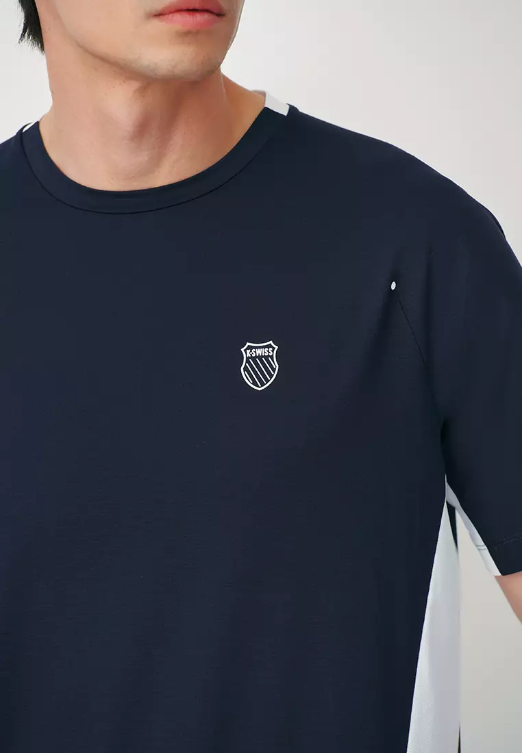 MEN'S LOGO LIGHTWEIGHT QUICK-DRY TENNIS T-SHIRT