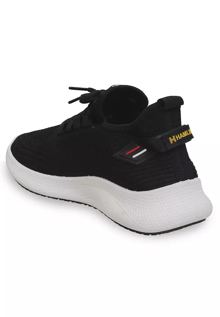 Anando Sepatu Sneakers Pria Desain Ringan Casual Sporty Shoes Material Mesh ORIGINAL - Black
